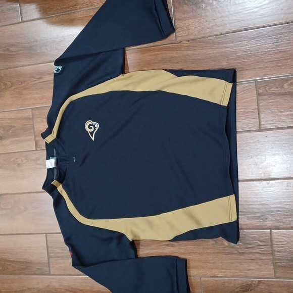 Vintage St. Louis Rams Lg navy/gold pullover jacket - Picture 1 of 9